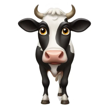 cow and the nonsense talk sticker