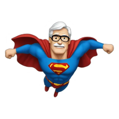 Old superman sticker