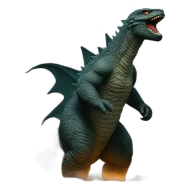 Godzilla qui fait dido sticker