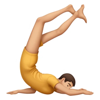 bending backwards sticker