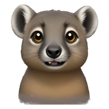 Rock hyrax sticker