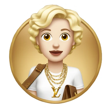 white-louis-vuitton sticker