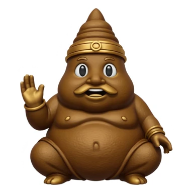 poop god actec sticker