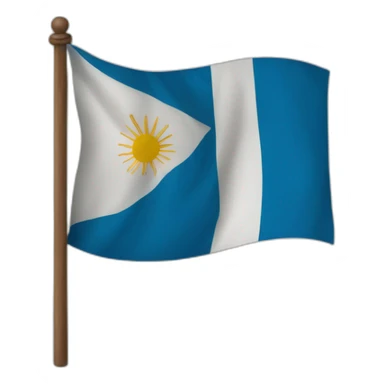 bandeira do uruguai sticker