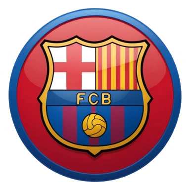 FC BARCELONA SMALL FOR EMOJI sticker