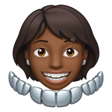 silver grilz sticker