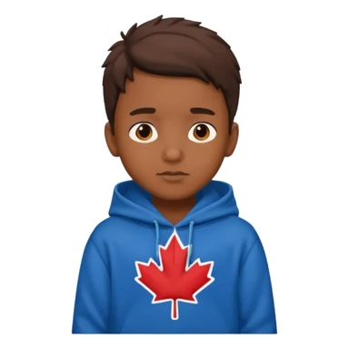 canada hood boy  sticker