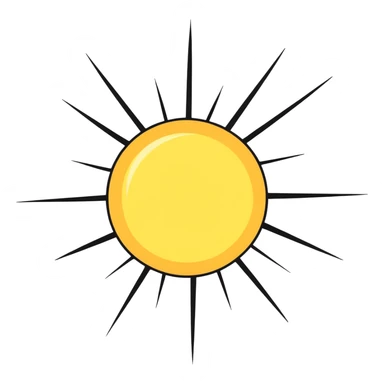 Sparkle Sun Shine  sticker