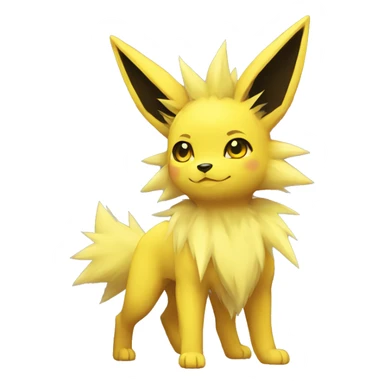 Jolteon-Umbreon full body sticker