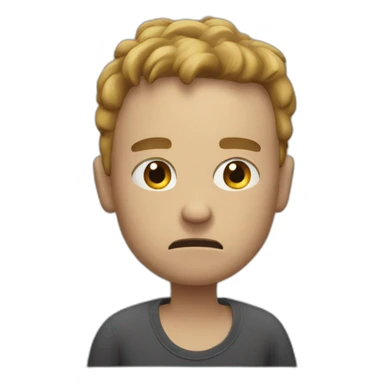 stressed shoking sticker