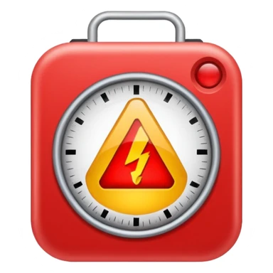 emergency alert sticker