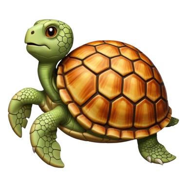 Turtle that’s been hit by a car sticker