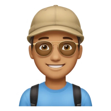 create city boy emoji the meme from tik tok sticker