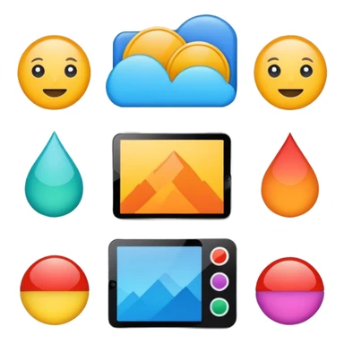 creative department icon sticker