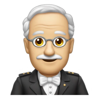 Charlie chapelin le dictateur  sticker