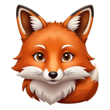 fox in love sticker