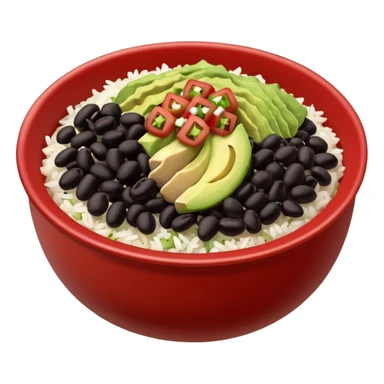 Chipotle bowl sticker