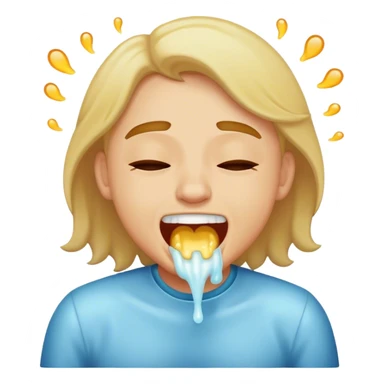 Lachen und kotzen  sticker