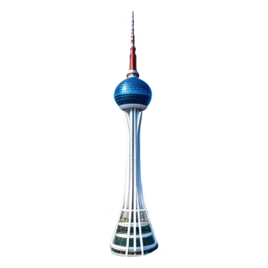 ​Cinematic Realistic N Seoul Tower, depicted in brilliant daylight as a slender, single-column tower rising from a modern cityscape, crowned by a sleek cylindrical observation deck offering panoramic views over Seoul, with crisp glass and steel surfaces reflecting clear blue skies and subtle architectural details that capture its futuristic elegance, sticker