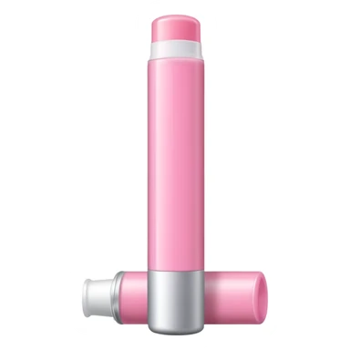 lipbalm with rose and vanilla sticker