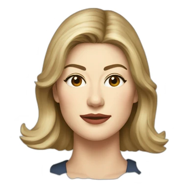 Actress Rosamund Pike sticker