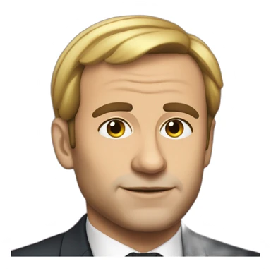 Macron gay gogo sticker