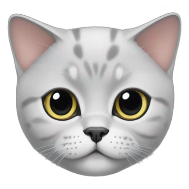 British shorthair car sticker