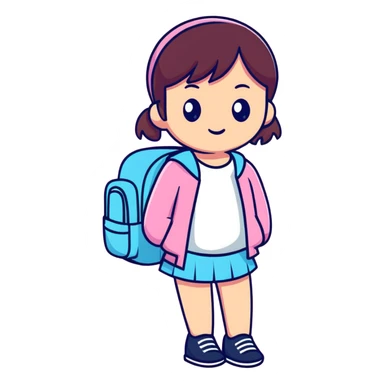 coquette girl sticker