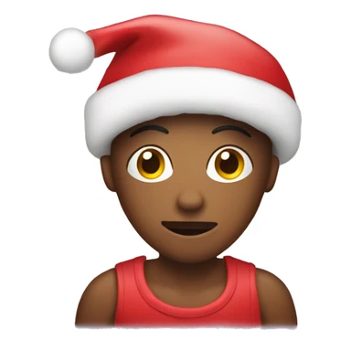 Christmas stalking stuffed with face products  sticker