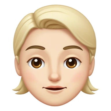 wink and raise eye brow sticker