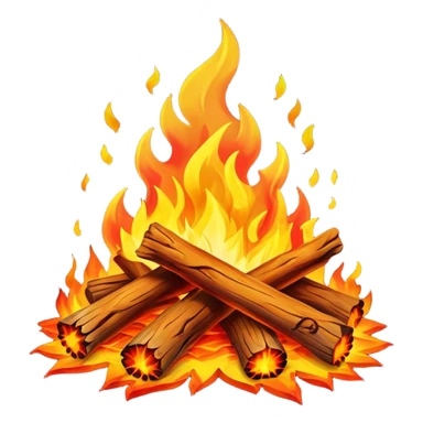 I want an bonfire emoji sticker