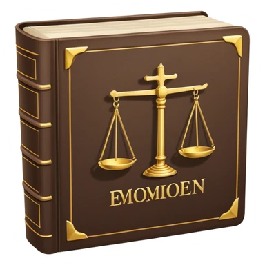 Law textbook sticker