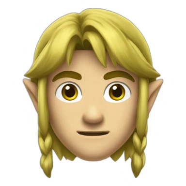 Link of the legend of zelda sticker