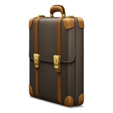 a briefcase that has been ope sticker