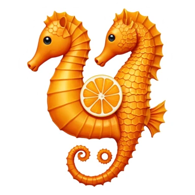 Seahorse emoji sticker