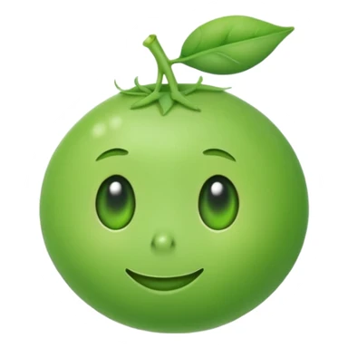 a pea sticker