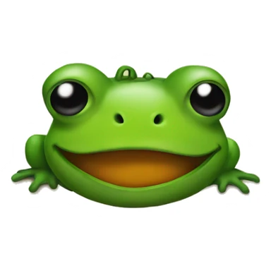 Frog pumpkin  sticker