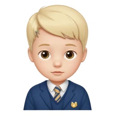 A preppy newborn sticker