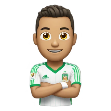 Cr7 qui gagne la coupe du monde sticker