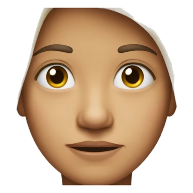 Raising one eyebrow sticker