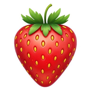 Strawberry sticker