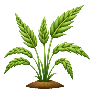 rye plant sticker