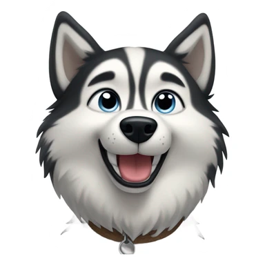 victorious Husky sticker
