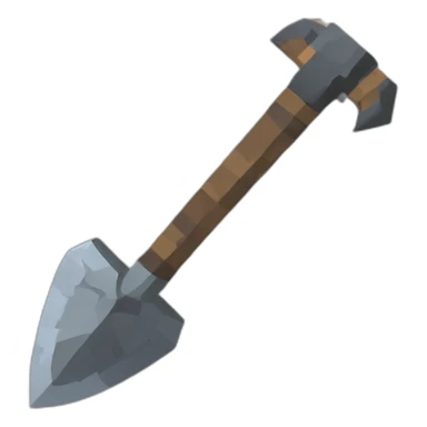 Pickaxe netherite Minecraft sticker