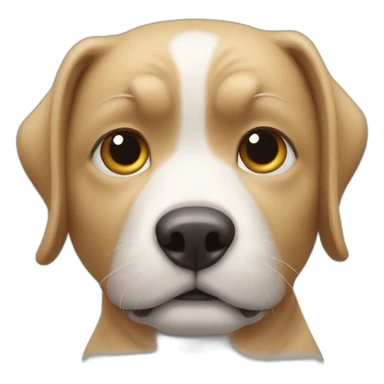 Chat et un chien sticker