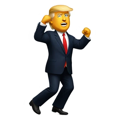 Donal trump dancing  sticker