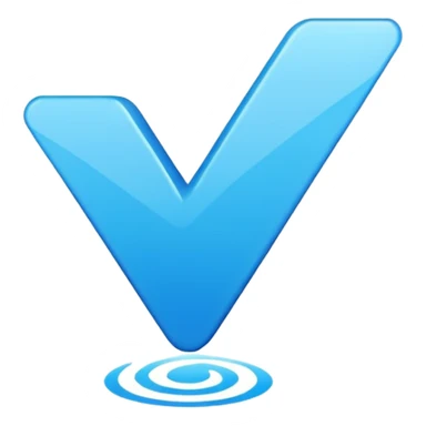 Verificacion azul de tiktok sticker