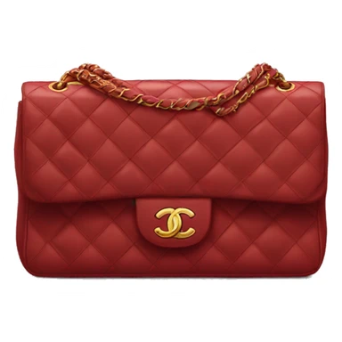 Chanel classic flap bag red sticker