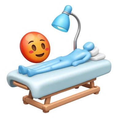 massage 3d icon sticker