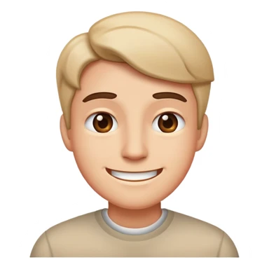 irritated smiling sticker